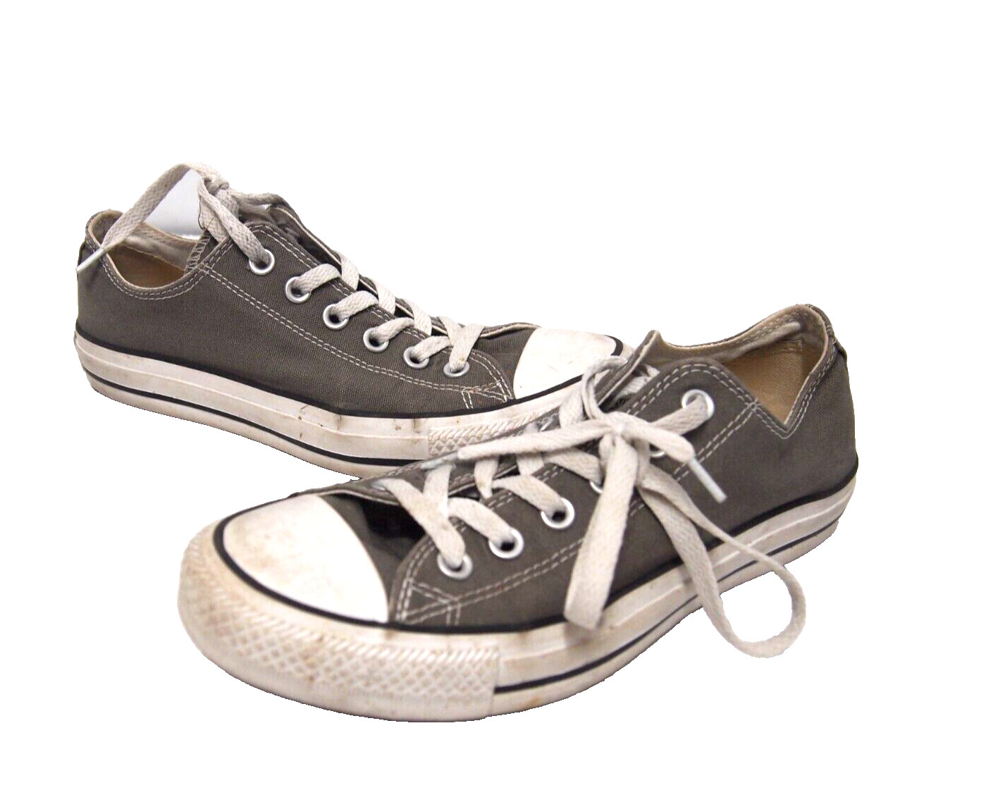 Converse Sneakers Grey Lace Up Classic Mens Womens Canvas