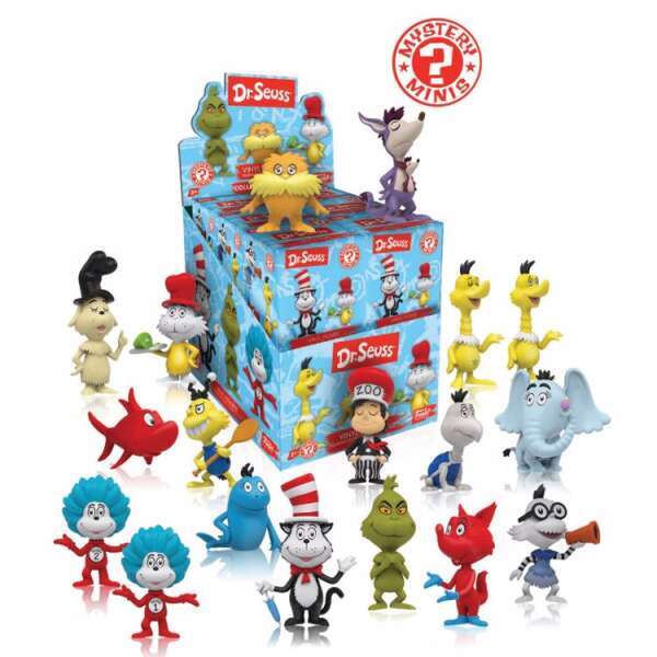 FUNKO MYSTERY MINIFIGURE MINI MINIS DR. SEUSS FOX IN SOCKS 1:12