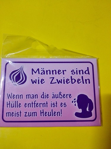 Schilder, Magnetschilder m. Sprüche - Bild 18 von 25