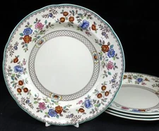 Spode Audley Group of 4 Luncheon Plates S/2401