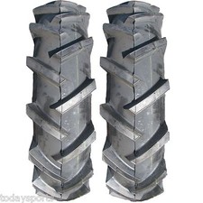 Set Of Two 600x14 6.00x14 600-14 6.00-14 R-1 Lug Farm Tractor Tire 6-14