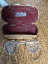Ful-vue 1940's 12KGF vintage wire frame bifocal glasses