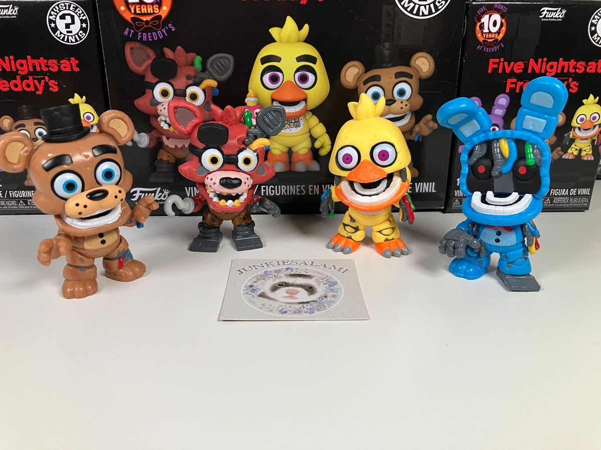 FNAF Five Nights at Freddy's Funko Mystery Minis 10th Anniversary