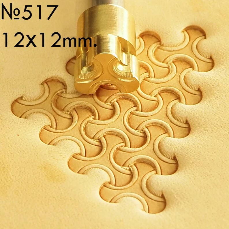 Leather Stamp Tools Stamps Stamping Carving Brass Tool Crafting Punch