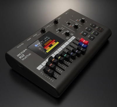 ZOOM R12 MultiTrak Digital Recorder Touch Screen 8Track Black NEW F/S from Japan