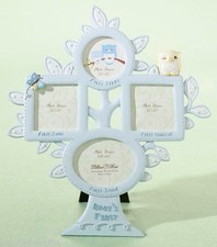 Lillian Rose Baby Boy 10.5" Blue Owl First Year Photo Picture Frame 24FR211OB