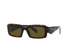 Prada PR27ZS 19J09Z Square Sunglasses in Tortoise /Brown Lens 100 UV