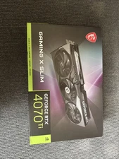 MSI NVIDIA GeForce RTX 4070 Ti 12GB GDDR6X Gaming Video Card (open for offers)