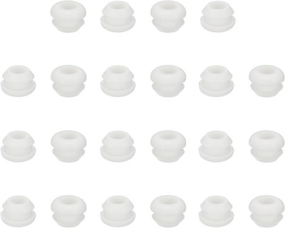 Silikonstopfene, 22 Stück 5/16'' (8mm) Bohrloch, 3/16'' (5mm) Innendurchmesser. To