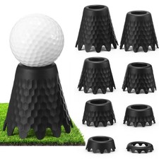 Golf Simulator Tees Plastic Golf Mat Tee Set 1/4 To 2 Inch Indoor Practice