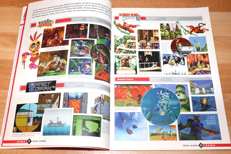 2000 Nintendo Total Magazin Zeitschrift Donkey Kong Country Banjo-Tooie Pokemon - Bild 2 von 4