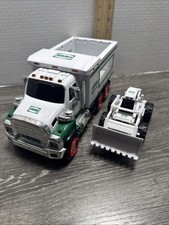 Vintage 2008 Hess Toy Truck and Front End Loader USED Read Description 