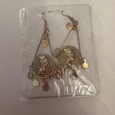 Handmade Brass Egyptian Earrings (K) 