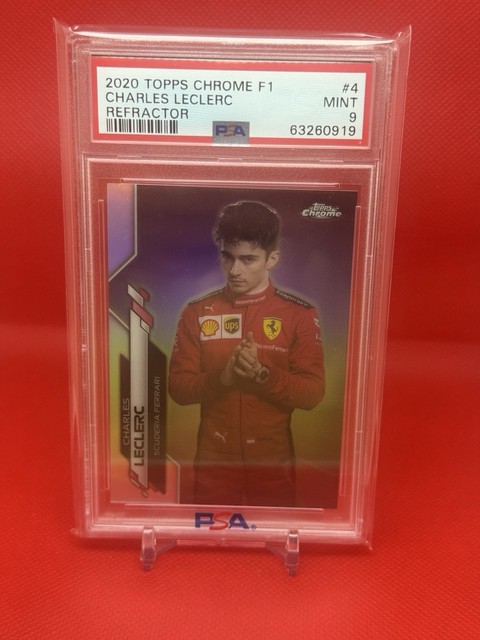 Charles Leclerc 2020 Topps Chrome Formula 1 Refractor