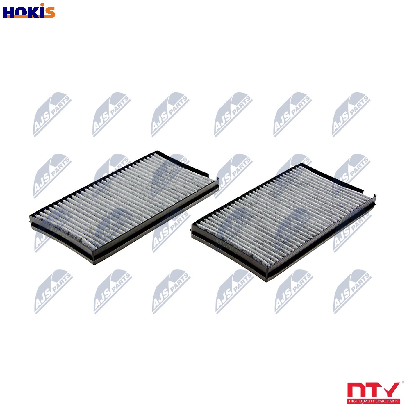 NTY Cabin Air Filter Activated Carbon FCF-BM-012C For Alpina BMW - Image 5