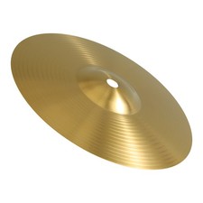 1Pcs Drum Cymbal Brass Alloy Durable Golden Drum Kit Percussion Replacement