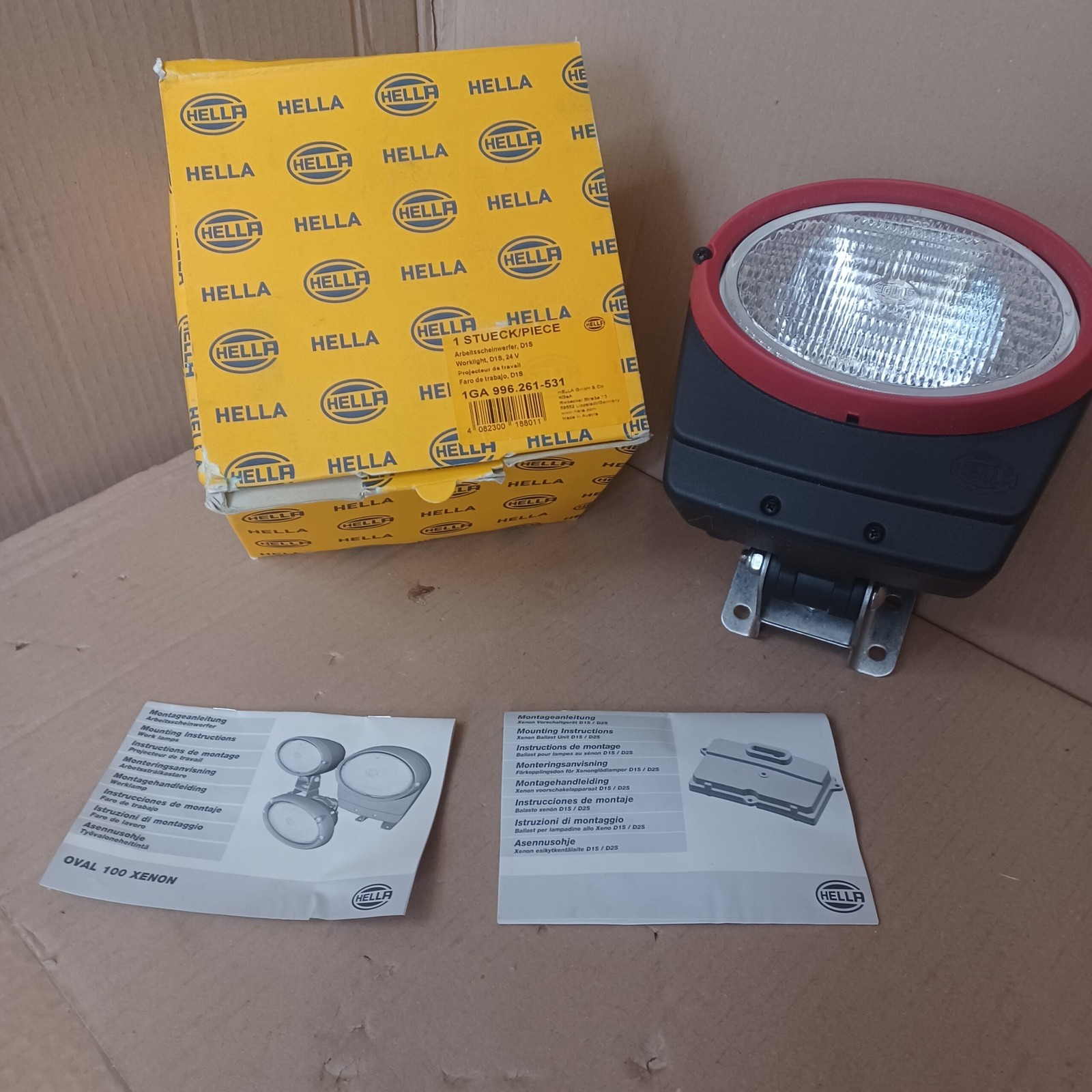Projecteur de travail Xénon 24V pour poids lourd et semi-remorque agricole