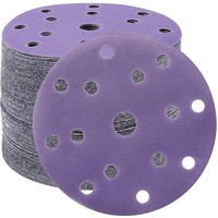 Schleifpapier 150Mm Klett 150 KöRnung 15 Loch Rund FüR Exzenterschleifer Holz