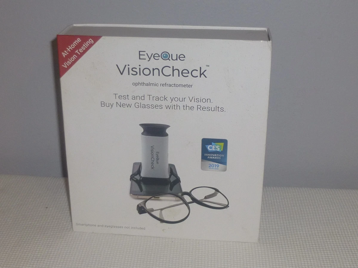 EyeQue Personal Vision Tracker Ophthalmic Refractometer Home Test Kit  BRAND NEW