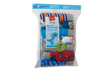 Hanes Toddler Boys 9 Pack Boxer Briefs, 4t, Blue. NWB..