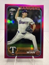 2024 Topps Chrome Update Series - Cole Winn #USC80 Magenta Refractor /399 (RC)