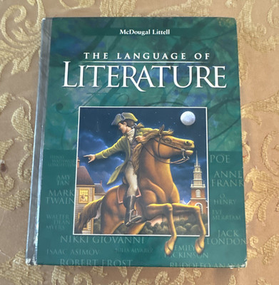 McDougal Littell The Language of Literature Hardcover Textbook