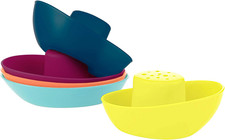 Fleet Toy Boat Baby Bath Toys - Stacking Boat Toy Set for Bath Time Fun - Toddle