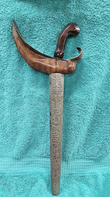 Antique Rare Old Original Keris Dagger Indonesia 
