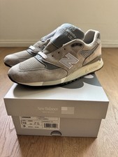 New Balance 998 Mens Size 10 Made in USA Grey Silver Classic Sneaker U998GR