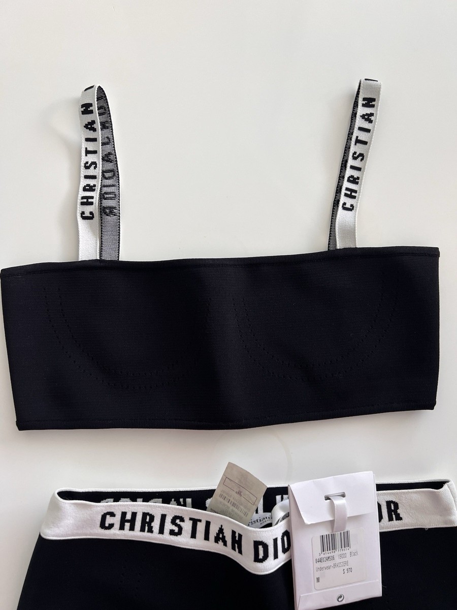 Dior J'Adior Bralette & Briefs Set – Black Size M New NWT | eBay