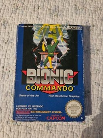 3 Boxed NES Nintendo Games Double Dragon Bionic Commando Ikari Warrior PAL A UK