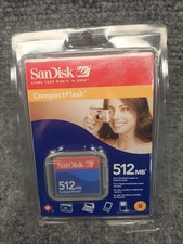 SanDisk 512 MB CompactFlash Memory Card SDCFB-512-A10