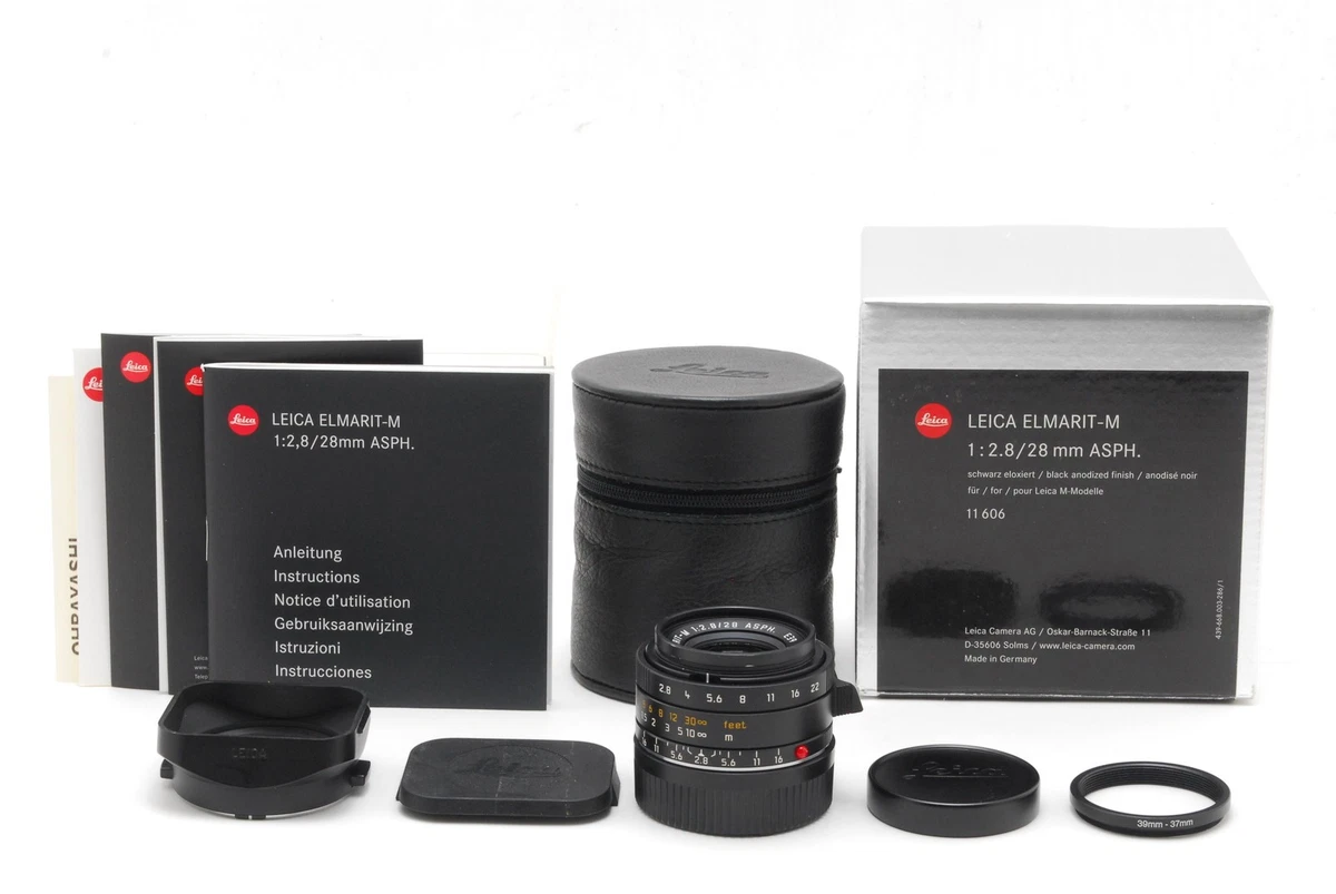 Leica ELMARIT-M f/2.8 Camera Lenses 28mm Focal for sale | eBay