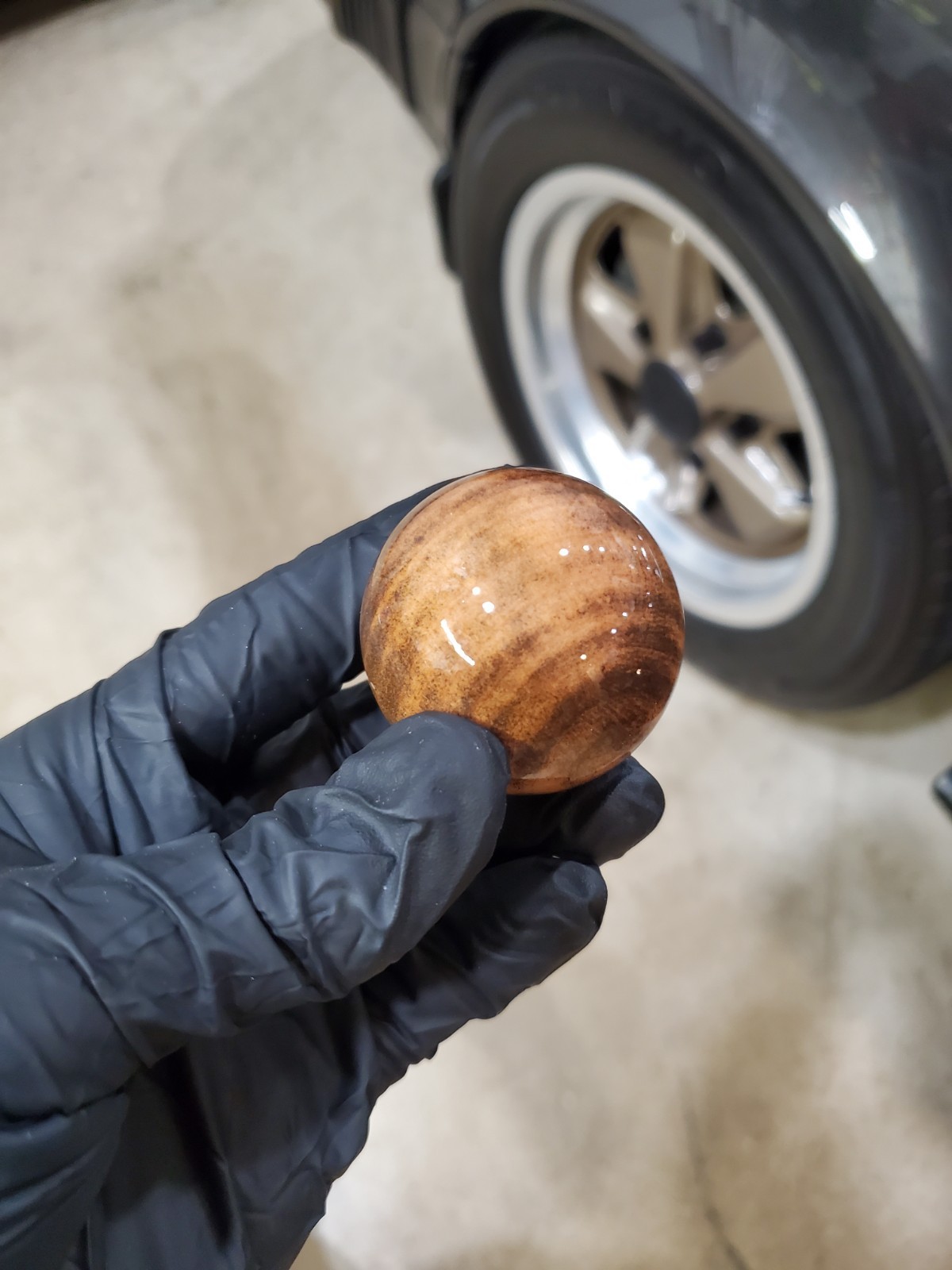 Porsche 917 Style Shift Knob - Wood Classic  Custom Small Batch For 911sc