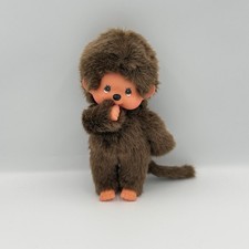 Sekiguchi Monchhichi Plush Boy Monkey Pacifier Stuffed Toy Doll 7 Inch