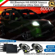 KIT XENON BIXENON BIXENO XENO H4 6000 K 35W AC PER FIAT QUBO ULTRALUMINOSI