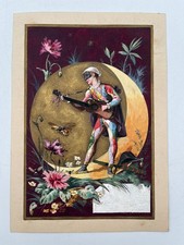 Gouache Originale - Maquette pour Chromolithographie Liebig - Arlequin