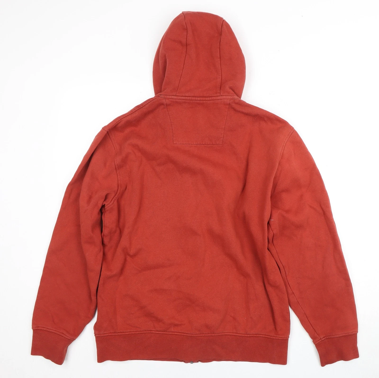 VETEMENTS Crew Clothing Company Felpa con Cappuccio Uomo Rossa Full Zip L