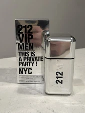 Carolina Herrera 212 VIP This Is A Private Party! NYC 1.7oz. Full Unsealed