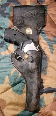 Bauer Bros B S 35 Smith&Wesson K Frame 4in Right-hand Owb Black Leather Holster