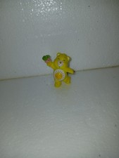 Care Bears Funshine Bear with Butterfly Figure 1983 Miniature Kenner Vintage