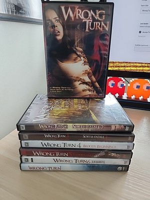 Wrong Turn 1 - 7 Complete DVD Collection  Horror