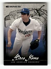 1997 Donruss VxP 1.0 #44 Hideo Nomo