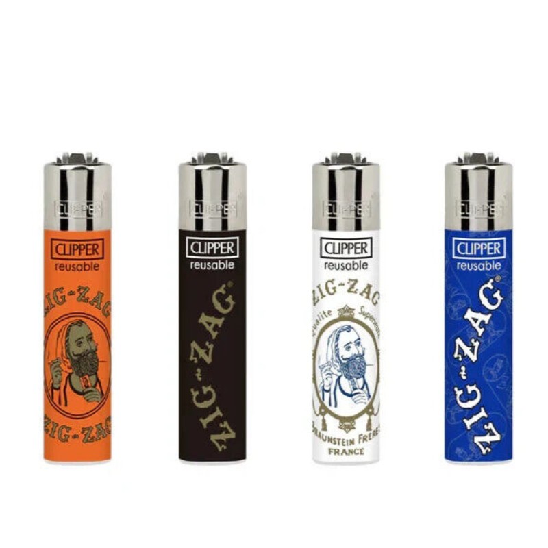 10x Clipper Lighter Micro Zig Zag Design Series Bulk Lot Flame Pocket New Micro