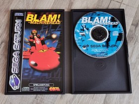 CD ROM SEGA SATURN BLAM ! Machinehead mit Beschreibung  im OVP