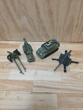 Dinky Army Toy Lot Shado 2 105 Mm Truck  More Vintage