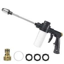 High Pressure Foam Gun for Garden Hose, Car Wash Soap Sprayer with 3.5oz/100c...