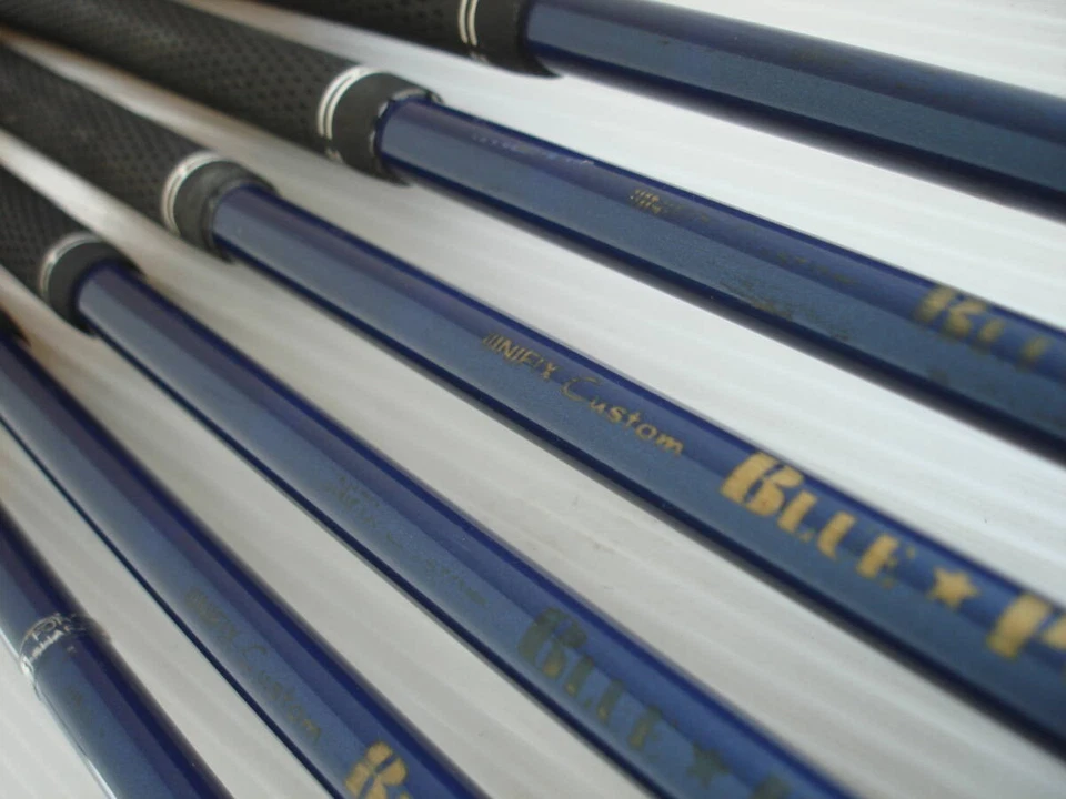 Juego de plancha Miura Giken CB-2003 6 piezas 6-Pw Flex UNI Stiff-Lite Blue Power 50 diestro Foto 4 de 4