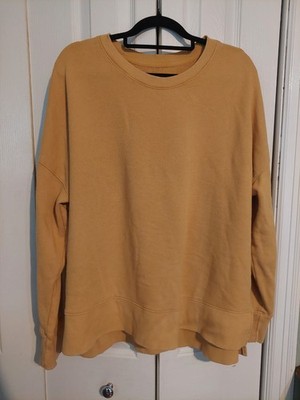 Time and Tru Lightweight Yellow Sweatshirt.  Long Sleeve, Women's SIZE 3x (22)