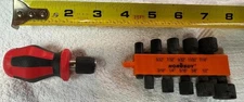 Nice new Stubby SAE Nut Driver Set 11 Piece 5/32 to 1/2 inch